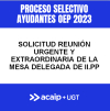 Solicitud reuni&oacute;n extraordinaria mesa delegada II.PP