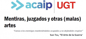 Mentiras, Juzgados y otras (malas) artes