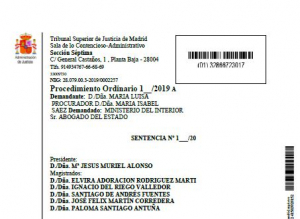 Sentencia estimatoria periodo en pr&aacute;cticas computa segunda actividad