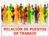 Actualizadas las RPT de los Centros a fecha junio 2021