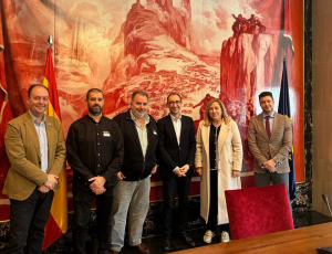 Reuni&oacute;n con el partido socialista reconocimiento Agentes de la Autoridad