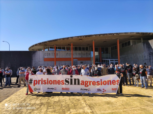 Celebrada concentraci&oacute;n en el C.P  A Lama
