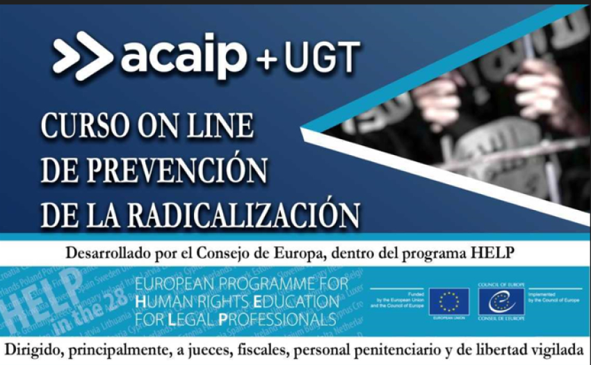 CURSO ON LINE DE PREVENCIÓN DE RADICALIZACIÓN