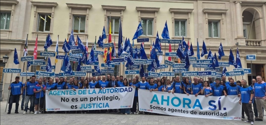 ACAIP presente en el Senado votación Agentes de la Autoridad