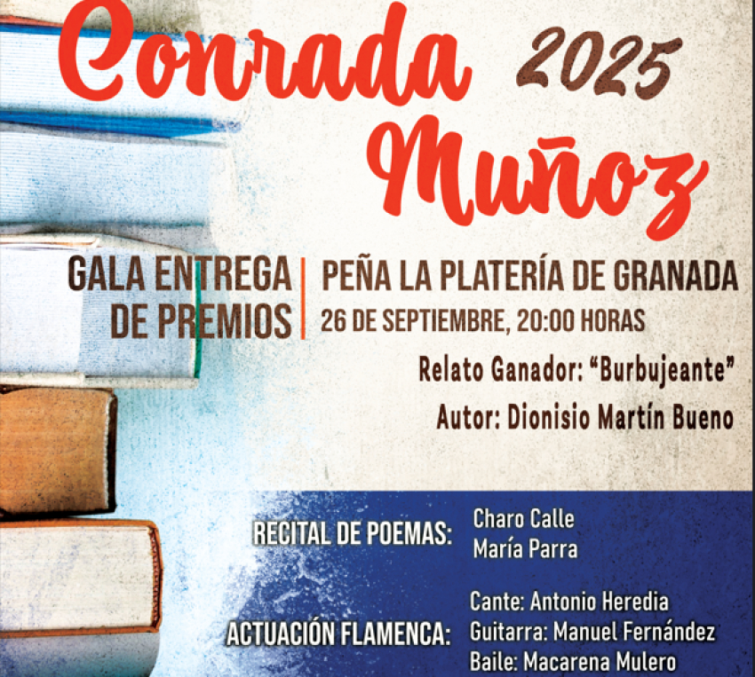 GANADOR XII CERTAMEN DE RELATOS CORTOS CONRADA MUÑOZ 2025