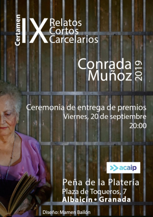 IX Certamen relatos "Conrada Mu&ntilde;oz"