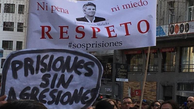 Los funcionarios de Prisiones se plantan contra las agresiones