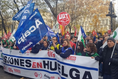 Manifestaci&oacute;n en Madrid 11 diciembre