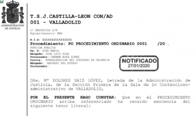 Acaip gana recurso ante TSJ de Castilla-Le&oacute;n