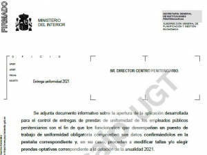 UNIFORMIDAD. MODIFICACI&Oacute;N DE TALLAS Y ELECCI&Oacute;N DE PRENDAS.
