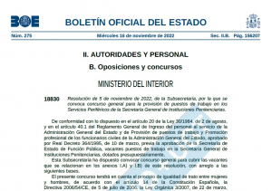 Convocatoria concurso traslados enfermer@s