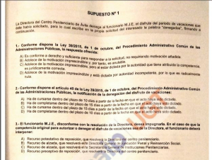 Examen supuestos pr&aacute;cticos acceso libre Ayudantes OEP 2020