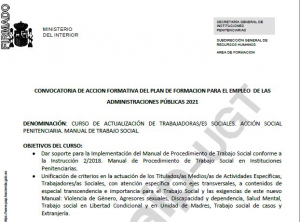 Curso actualizaci&oacute;n trabajador@s sociales