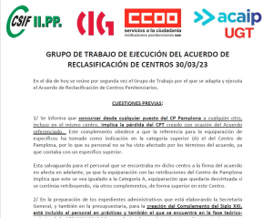 Reuni&oacute;n grupo trabajo ejecuci&oacute;n Acuerdo (30/03/23)