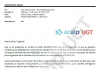 ACAIP-UGT envia email de QUEJA al Sub. Gral de RRHH