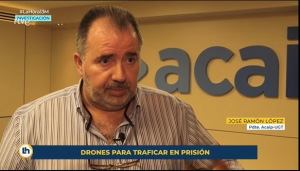 Intervenci&oacute;n en TVE1 sobre drones en prisiones