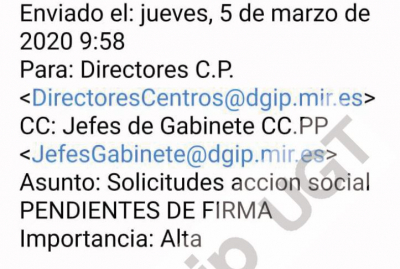 Ampliacion plazo firma Acci&oacute;n Social