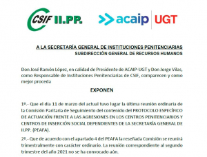 Solicitud convocatoria reuni&oacute;n PEAFA