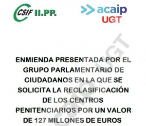 C&acute;s presenta enmienda presupuestos reclasificaci&oacute;n de centros