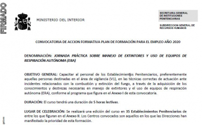 Curso manejo extinci&oacute;n de incendios