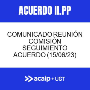 Comunicado reuni&oacute;n 15/06/23