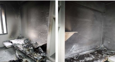 Funcionarios de MECO 2 salvan la vida de internos en incendio provocado