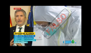 Entrevista a Marlaska en programa "El Objetivo"