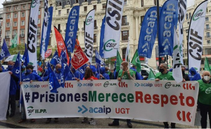 Reportaje concentraci&oacute;n en la SGIIPP (22/04/21)