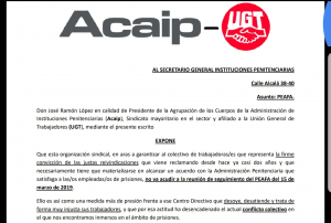 Acaip no asistir&aacute; a la reuni&oacute;n de la PEAFA