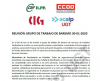 Comunicado reuni&oacute;n grupo de trabajo baremo