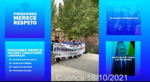 Recibimiento a Marlaska en Cuenca /18/10/21)