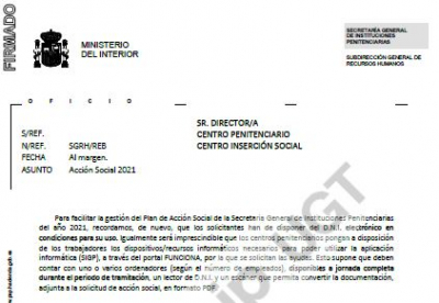 Acceso Plan Acci&oacute;n Social 2021