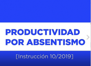 Aspectos b&aacute;sico de la instrucci&oacute;n de productividad por absentismo