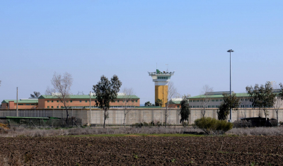 Exterior de la c&aacute;rcel de Huelva, uno de los 'laboratorios' del experimento