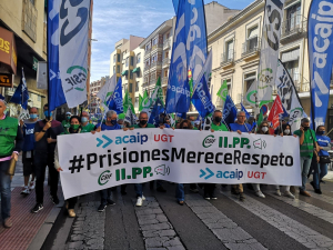 Reportaje gr&aacute;fico manifestaci&oacute;n en Cuenca (20/10/21)